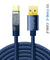 pTron Solero 65W USB to Type-C Super Fast Charging USB Cable (1M,Blue)
