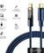pTron Solero 80W Type-C to Type-C Super Fast Charging USB Cable(1M,Blue)