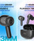 pTron Bassbuds Duo Pro TWS Earbuds with HD Mic (Black)