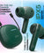 pTron Bassbuds Duo Pro TWS Earbuds with HD Mic (Green)