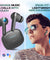 pTron Bassbuds Duo Pro TWS Earbuds with HD Mic (Grey)