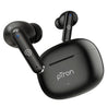 pTron Bassbuds Air In-Ear TWS Earbuds with Deep Bass, 32Hrs Playtime, Built-in HD Mic, Bluetooth v5.1, Touch Control, Type-C Fast Charging, Voice Assistant & IPX4 Water Resistant (Pearl Black)
