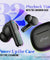 pTron Bassbuds Air In-Ear TWS Earbuds with Deep Bass, 32Hrs Playtime, Built-in HD Mic, Bluetooth v5.1, Touch Control, Type-C Fast Charging, Voice Assistant & IPX4 Water Resistant (Pearl Black)