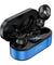 pTron Bassbuds Plus in-Ear TWS Earbuds with HD Mic, Bluetooth 5.0 Headphones, Stereo Sound, Clear Calls, 28Hrs Playback Time, Voice Assistant, IPX4 Water Resistant & Fast Charging (Electric Blue)