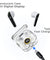 pTron Bassbuds Nyx in-Ear TWS Earbuds, Immersive Audio, Bluetooth 5.1 Wireless Headphones, HD Mic, 50ms Movie Mode, Digital Case, Type-C Fast Charging & IPX4 Water Resistant (Pearl White & Black)