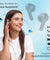 pTron Bassbuds Perl in-Ear TWS Earbuds, TruTalk AI-ENC Calls, Immersive Sound, 28H Playtime, Music/Game Modes, Bluetooth 5.3 Wireless Headphones, Pinch Touch Control, Type-C Fast Charge (Black Satin)