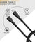 pTron Solero T351 3.5Amps Fast Charging Type-C to Type-C PD Data & Charging USB Cable (Black)
