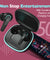 pTron Zenbuds Evo X2 in-Ear TWS Earbuds with Quad Mic & ENC Calls (Black)