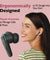 pTron Zenbuds Evo X2 in-Ear TWS Earbuds with Quad Mic & ENC Calls (Black)