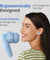 pTron Zenbuds Evo X2 in-Ear TWS Earbuds with Quad Mic & ENC Calls (Blue)