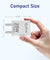 pTron 25W Type C Mobile Charger Superfast Charging Compatible for Samsung S20 FE/S20+/S21/S21+/S21 FE/S21 Ultra/S22/S23/M14 5G/M15/M32/M33 5G/M34/A05/A15/A35/PPS PD - Volta FC19 with 1m Cable (White)