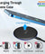 pTron Dynamo Ring 15W Wireless Charging Pad (Black)