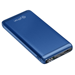 pTron Dynamo Vortex 10000mAh 22.5W Fast Charging Power Bank (Blue)