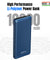 pTron Dynamo Vortex 10000mAh 22.5W Fast Charging Power Bank (Blue)
