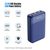 pTron Dynamo Spark 10000mAh 22.5W Fast Charging Power Bank (Blue)