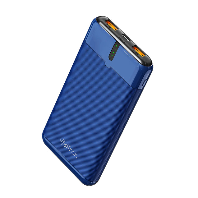 pTron Dynamo Nergy 10000mAh 22.5W Fast Charging Power Bank (Blue)