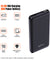 pTron Dynamo Vortex 10000mAh 22.5W Fast Charging Power Bank (Black)
