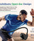 pTron Tangent Play Open-Ear Wireless Neckband with Mic (Black)