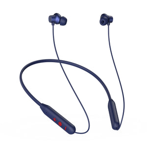 pTron Tangent Eon in-Ear Bluetooth 5.3 Wireless Headphones (Dark Blue)