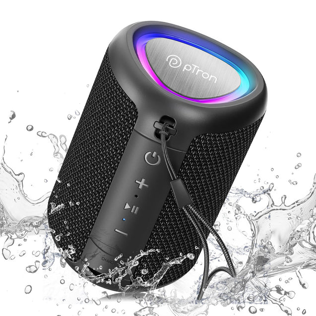 pTron Fusion Mount Bluetooth Speaker (Black)