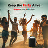 pTron Fusion Mount Bluetooth Speaker (Black)