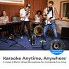 pTron Fusion Beats 40W Karaoke BT Party Speaker (Satin Black)