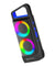 pTron Fusion Saga 20W Bluetooth Speaker with Punchy Stereo Sound, RGB Lights, Metal Grills, 8H Playtime, TWS Feature & Multi-Compatibility  (Black/Blue)