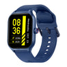 pTron Reflect MaxPro 2.01" Square Dial Smartwatch, Full Touch Display, Bluetooth Calling, Functional Crown, 600 NITS, 100+ Watch Faces, HR, SpO2, 5 Days Battery Life & IP68 Waterproof (Satin Blue)