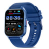 pTron Reflect Classic 2.01" Square Dial Smartwatch, Bluetooth Calling, Full Touch Display, 600 NITS, Metal Frame, 100+ Watch Faces, HR, SpO2, Voice Assist, 5 Days Battery Life & IP68 (Satin Blue)
