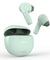 pTron Bassbuds NX in Ear TWS Earbuds, TruTalk AI-ENC Calls, 32Hrs Playtime, 13mm Drivers, Bluetooth 5.3 Wireless Headphone, Voice Assistant, Type-C Fast Charging & IPX5 Water Resistant (Green)