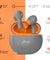 pTron Bassbuds NX in Ear TWS Earbuds, TruTalk AI-ENC Calls, 32Hrs Playtime, 13mm Drivers, Bluetooth 5.3 Wireless Headphone, Voice Assistant, Type-C Fast Charging & IPX5 Water Resistant (Grey)