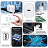 pTron 65W Gan USB Type C Charger for MacBook Pro/Air, Dell Xps, iPhone 15 Pro Max/14/13, iPad Pro, Galaxy S23, Pixel 8/7 and More Volta FC23 (White)