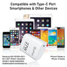 pTron Volta FC20 27W Type-C PD Fast Charging Charger, Compatible for iPhone 14/13/12/11/X/8 & Other Type C Enabled Devices, Single Port, Power Delivery Compatible Adapter & BIS Certified (White)