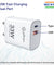 pTron 33W Dual Port Gan USB Type A Charger, Compatible with Samsung Superfast, Mi Soniccharge, Motorola Turbo Charger & MacBook Air, Volta FC21 (White)