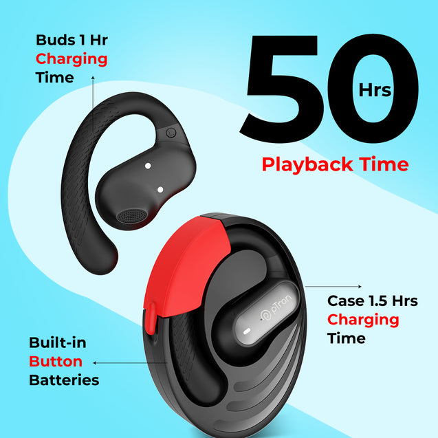 pTron Zenbuds Pro 1 OWS Earbuds (Black)