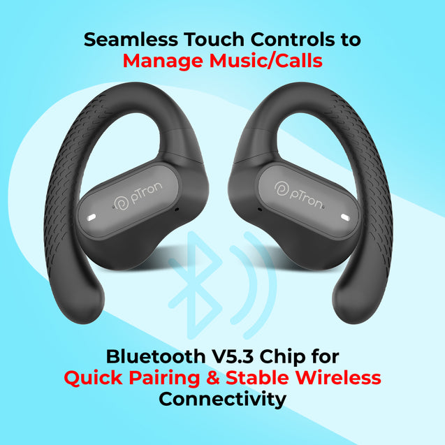 pTron Zenbuds Pro 1 OWS Earbuds (Black)