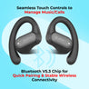 pTron Zenbuds Pro 1 OWS Earbuds (Black)