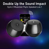 pTron Musicbot Pop Mini 8W Wireless Speaker, Immersive Sound, 52mm Driver, 8H Playtime, Bluetooth V5.3, MicroSD Card & USB Playback, TWS Pairing Feature, Integrated Music Control (Black)