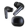 pTron Zenbuds Ultima ANC Earbuds, 35Db Quietsound ANC, 4 Quadpro Mics with Trutalk ENC Calls, 4D Panaromic Audio, Transparency Mode,50Hrs Playtime,in Ear BT 5.3 Wireless Headphones & IPX5(Pearl Black)