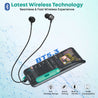 pTron InTunes Classic Bluetooth 5.2 Wireless in-Ear Headphones with Mic, 24H Playback, 13mm Driver, Fast Charging Type-C Neckband, Dual Pairing, Voice Assist & IPX4 Water Resistant (Jet Black & Green)