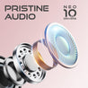 pTron Boom Play In-Ear Type C Wired Headphones with Mic, 10mm Drivers for Immersive Audio, 1.2m Fish Scale Style Tangle-free Cable, In-line Controls, Metal Buds, Snug-fit & Wide Compatibility (Black)