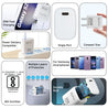 pTron 25W Type C Mobile Charger Superfast Charging Compatible for Samsung S20 FE/S20+/S21/S21+/S21 FE/S21 Ultra/S22/S23/M14 5G/M15/M32/M33 5G/M34/A05/A15/A35/PPS PD - Volta FC19 with 1m Cable (White)