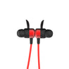 pTron Tangent Plus v2 In Ear Wireless Earphones with Mic, 18 Hrs Music with Mega Bass, Bluetooth 5.0 Neckband, Lightweight, Voice Assistant, Type-C Fast Charging, IPX4 Water Resistant (Jet Black & Red)