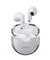 pTron Bassbuds Fute TWS Earbuds with Mic, Bluetooth V5.1 Wireless Headphones, 13mm Driver, 25Hrs Playtime, Snug-Fit In-Ear Buds, Touch Control, Voice Assistant & Type C Fast Charging (Pearl White)