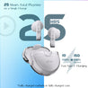 pTron Bassbuds Fute TWS Earbuds with Mic, Bluetooth V5.1 Wireless Headphones, 13mm Driver, 25Hrs Playtime, Snug-Fit In-Ear Buds, Touch Control, Voice Assistant & Type C Fast Charging (Pearl White)