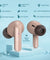 pTron Bassbuds Duo In-Ear Wireless Earbuds, Immersive Sound, 32Hrs Playtime, Clear Calls TWS Earbuds, Bluetooth V5.1 Headphones, Type-C Fast Charging, Voice Assistant & IPX4 Water Resistant (Light Brown)