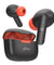 pTron Bassbuds Duo In-Ear Wireless Earbuds, Immersive Sound, 32Hrs Playtime, Clear Calls TWS Earbuds, Bluetooth V5.1 Headphones, Type-C Fast Charging, Voice Assist & IPX4 Water Resistant (Jet Black & Red)
