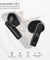 pTron Bassbuds Fute TWS Earbuds with Mic, Bluetooth V5.1 Wireless Headphones, 13mm Driver, 25Hrs Playtime, Snug-Fit In-Ear Buds, Touch Control, Voice Assistant & Type C Fast Charging (Pearl Black)