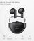 pTron Bassbuds Fute TWS Earbuds with Mic, Bluetooth V5.1 Wireless Headphones, 13mm Driver, 25Hrs Playtime, Snug-Fit In-Ear Buds, Touch Control, Voice Assistant & Type C Fast Charging (Pearl Black)