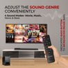 pTron Jazz Pro 160W Soundbar with Wired Subwoofer for TV, 2.1 CH, Cinematic Sound, Multi-Connectivity BT5.3/HDMI ARC/Opt in/Aux/USB, 3 EQ Modes Movie/Music/News, Remote Control & LED Display (Black)